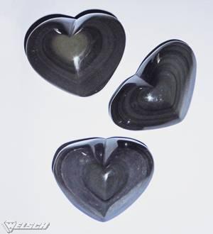 Coeur d'Obsidienne Obsidienne arc-en-ciel jumbo