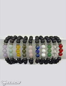 Armb&auml;nder auf Gummi